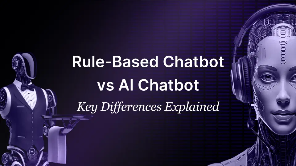 Rule-Based Chatbot vs AI Chatbot